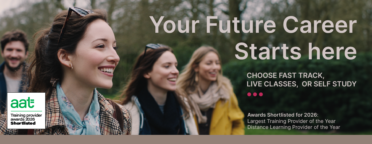 Accounting and Bookkeeping students in their 30s enjoying a walk in pre spring park land.